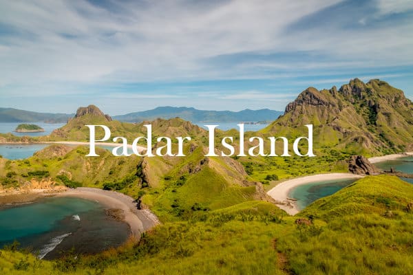 Padar Island panorama